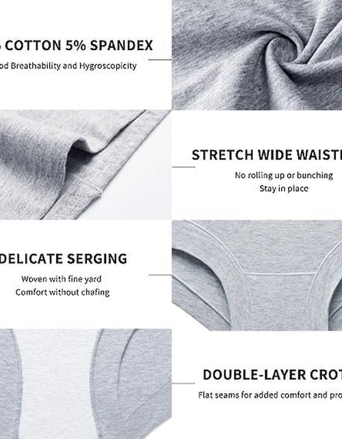Load image into Gallery viewer, Boy Shorts Underwear for Women - Boxers for Women, Women'S Cotton Underwear Boyshorts

