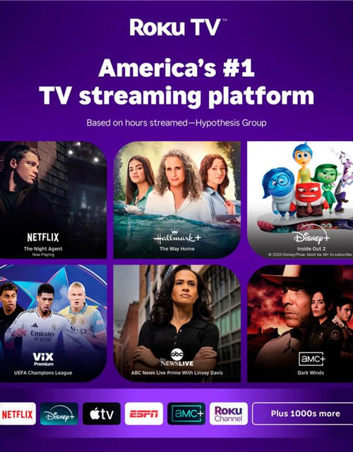 Load image into Gallery viewer, 43” Class 4K UHD Roku Smart Television, 100012584
