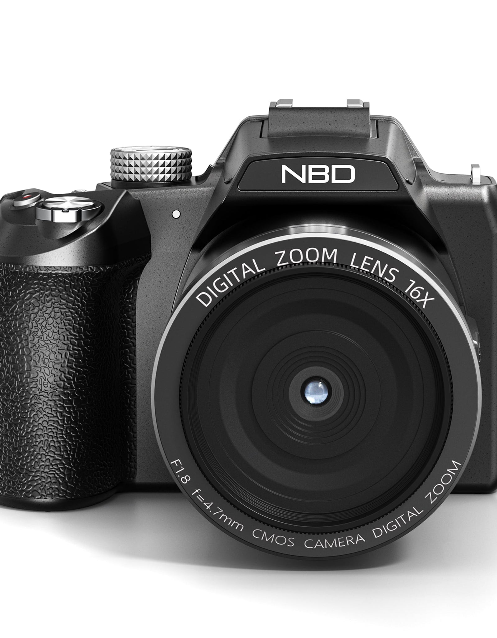 Digital Camera for Photography,4K 64MP Video Camera with 16X Digital Zoom and 32GB SD Card Black