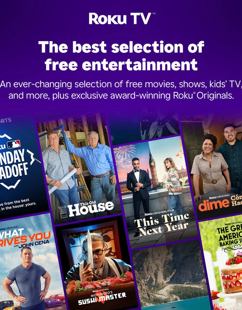 Load image into Gallery viewer, 43” Class 4K UHD Roku Smart Television, 100012584
