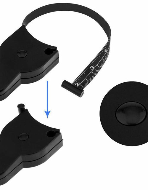 Load image into Gallery viewer, 2-Pack Skinfold Body Fat Caliper &amp; Measuring Tape Set BMI Fitness Weight Loss
